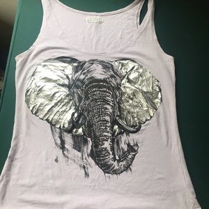Lauren Moshi cute tank top! Elephant